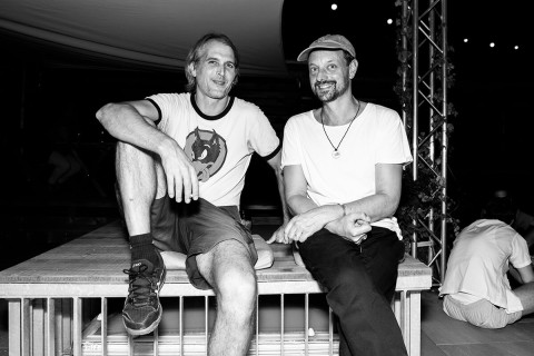 Daniel Rizzo (Sound Engineer) und André Kälin